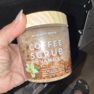 My Beauty Spot Coffee Body Scrub, Vanilla & Coffee Scent, Exfoliating
